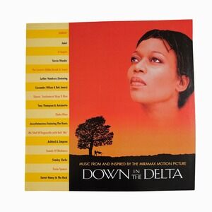 Down In The Delta Soundtrack 12x12 Flat Promo Poster Vintage 1998 Store Display